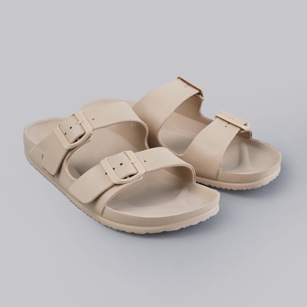 Express Men's Sand Sports Slides - US Size 10 - Used